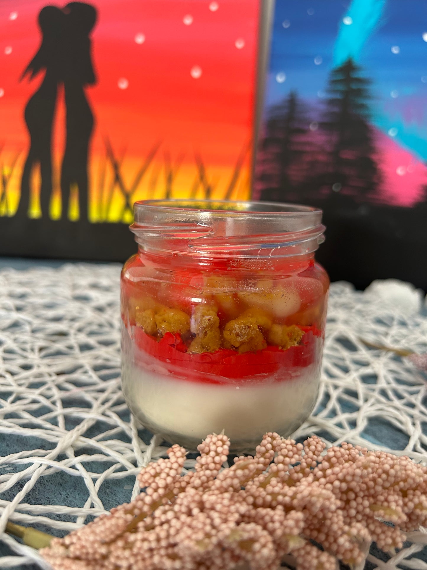 Erdbeer Dessert ( nicht essbar )