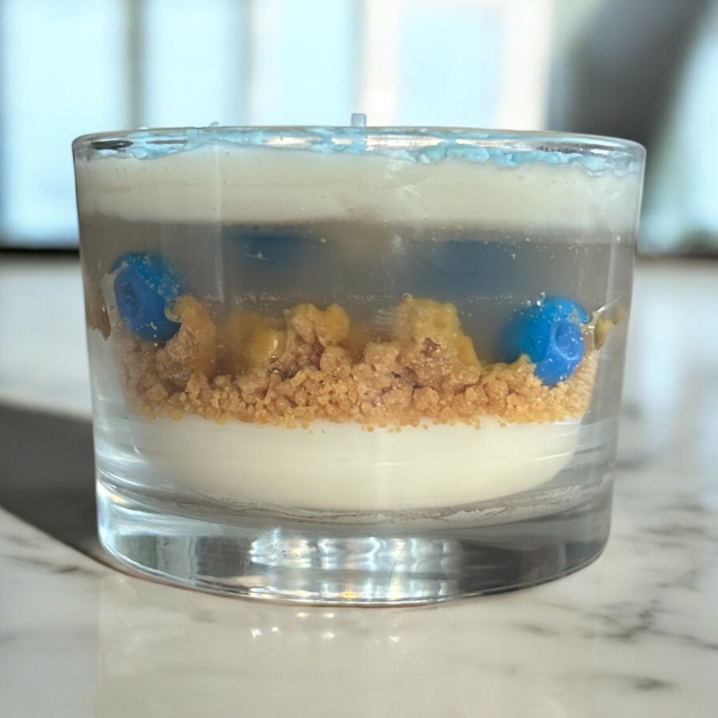 Blaubeer Crunchie Dessert ( nicht essbar )