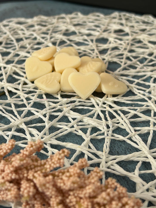 kleine Herzchen mit Muster Wax Melts - für Duftlampen